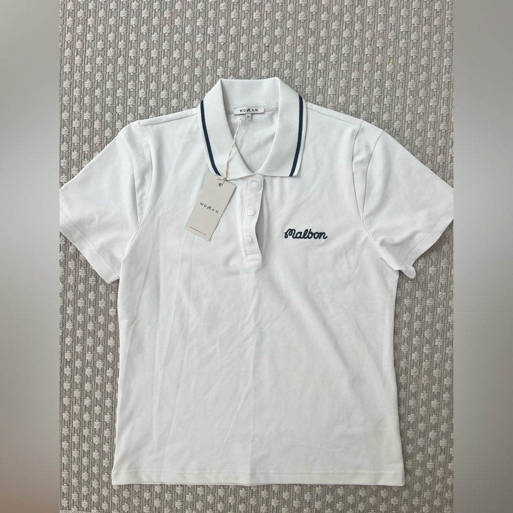 Malbon Paloma Polo Shirt Golf Tennis NWT - Picture 4 of 4